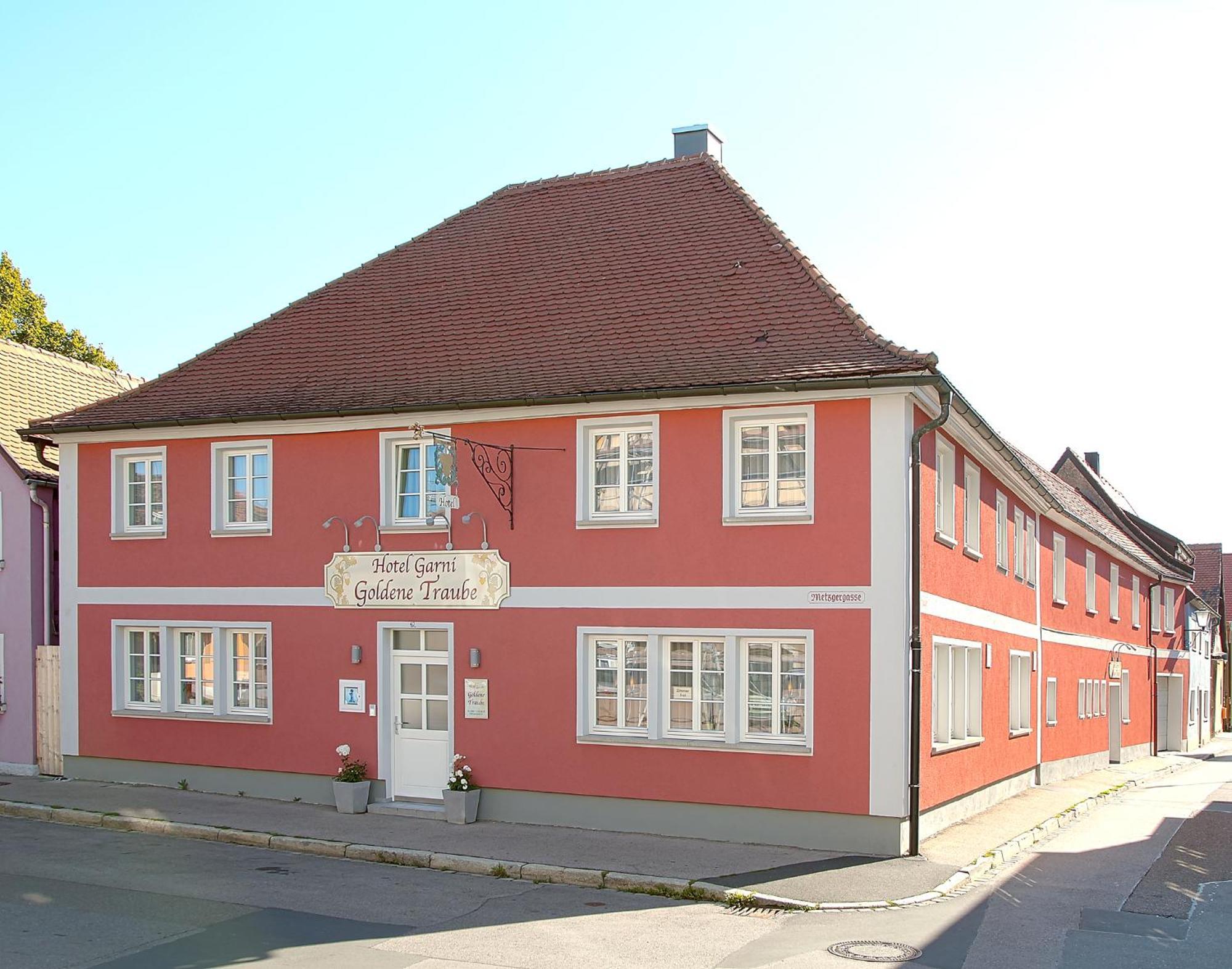 Hotel Garni Goldene Traube Bad Windsheim Dış mekan fotoğraf